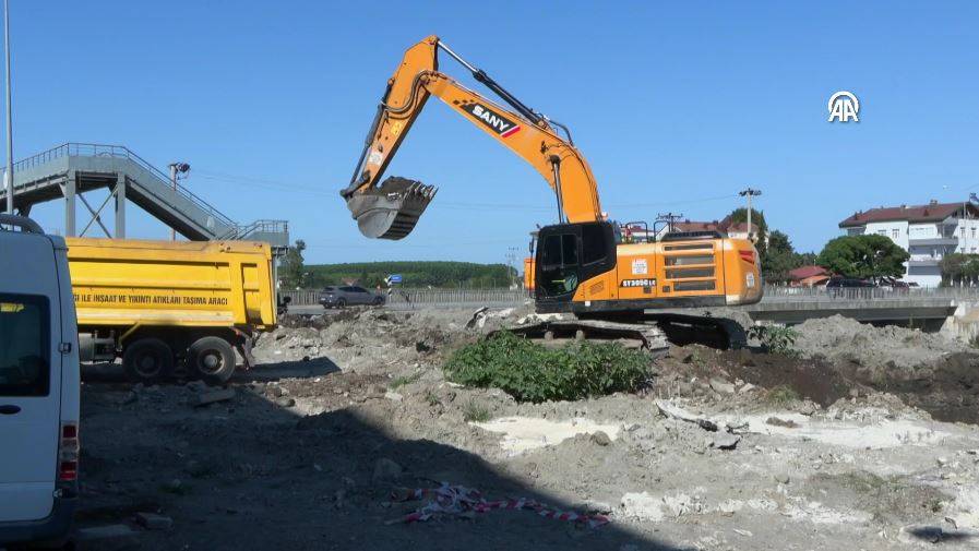 Terme Çayı'nın yatağı 30 metre genişletiliyor. Taşkınlarla gündeme gelmişti 2